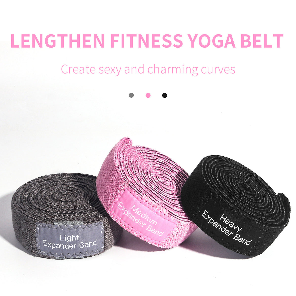 Widerstandsband-Set für Yoga und Fitness – Bild 2 | LuxeStyle