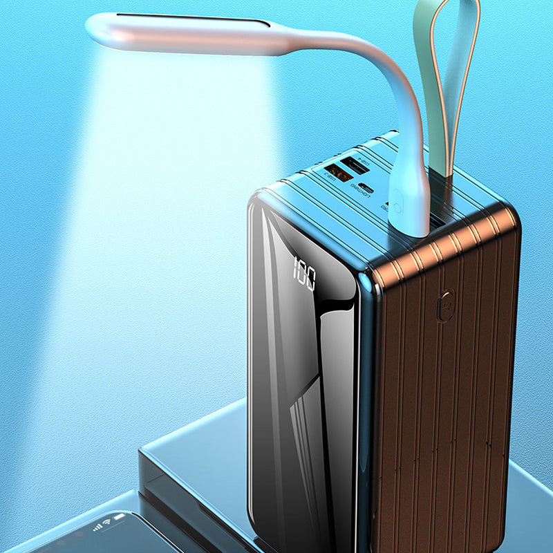 80'000 mAh Powerbank mit Leder-Lanyard