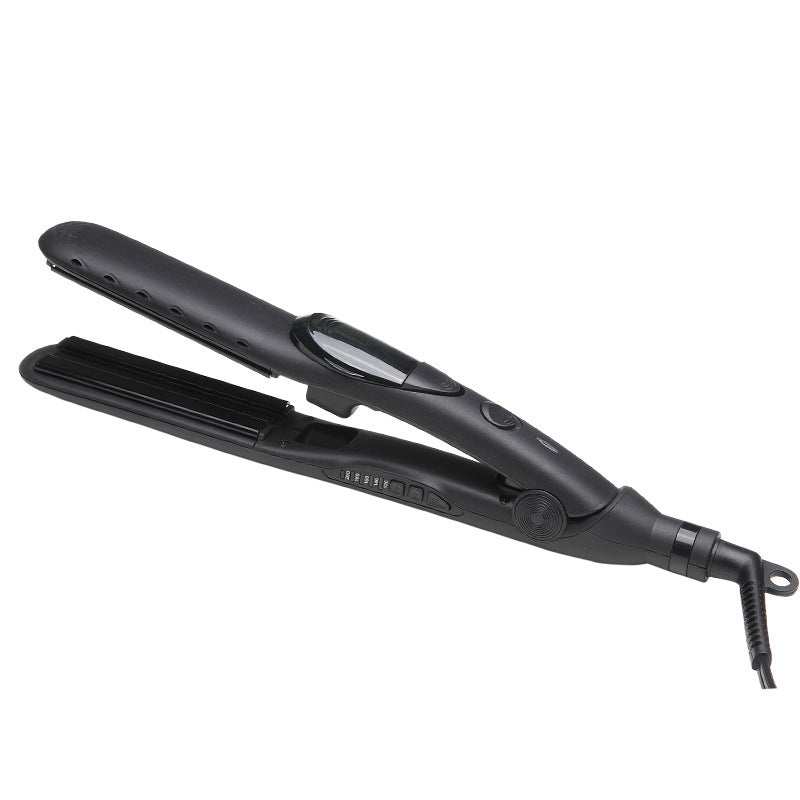 Glätteisen & Lockenstab 2-in-1 mit Keramikplatten
