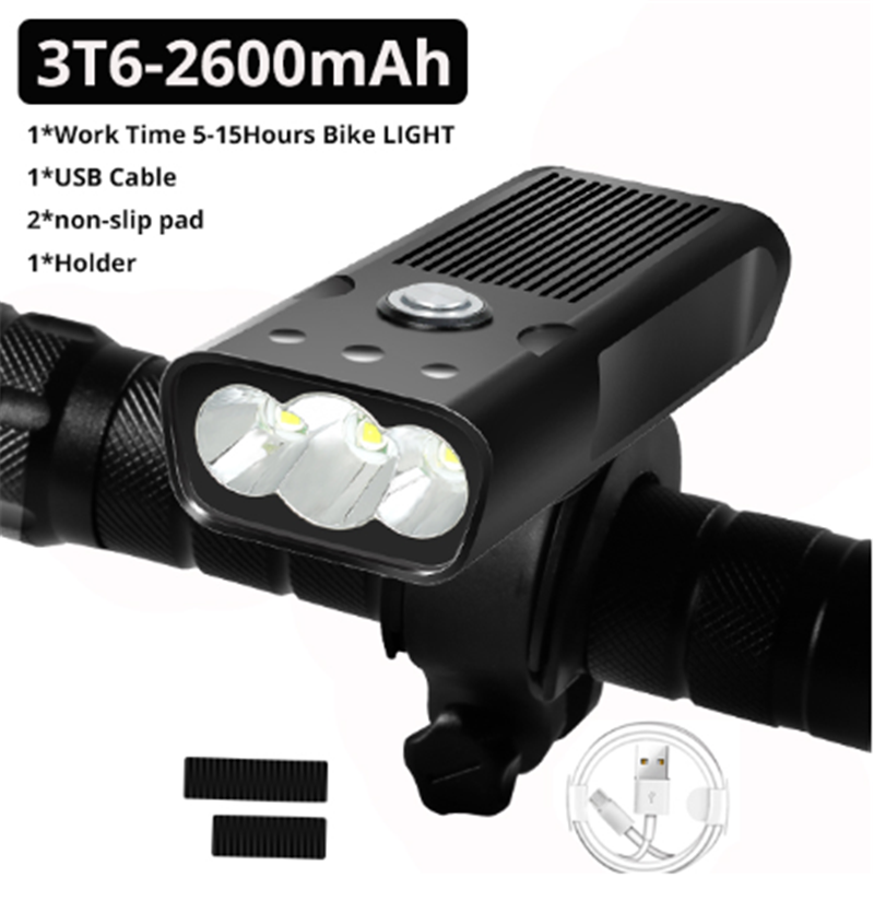 20000-Lumen Fahrradlampe USB-Ladbar