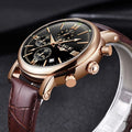Herren Quarzuhr, wasserdicht, Multifunktion | LuxeStyle