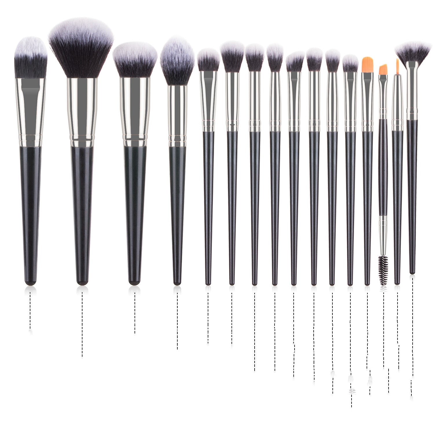 Make-up Pinselset (16-teilig)