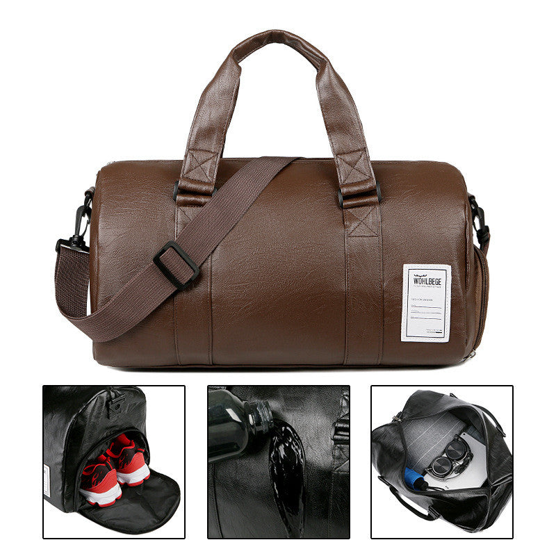 Reisetasche wasserdicht – PU-Leder | LuxeStyle
