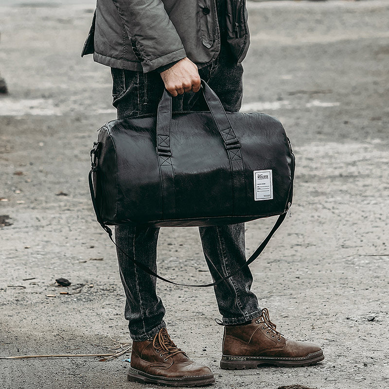 Reisetasche wasserdicht – PU-Leder – Bild 3 | LuxeStyle