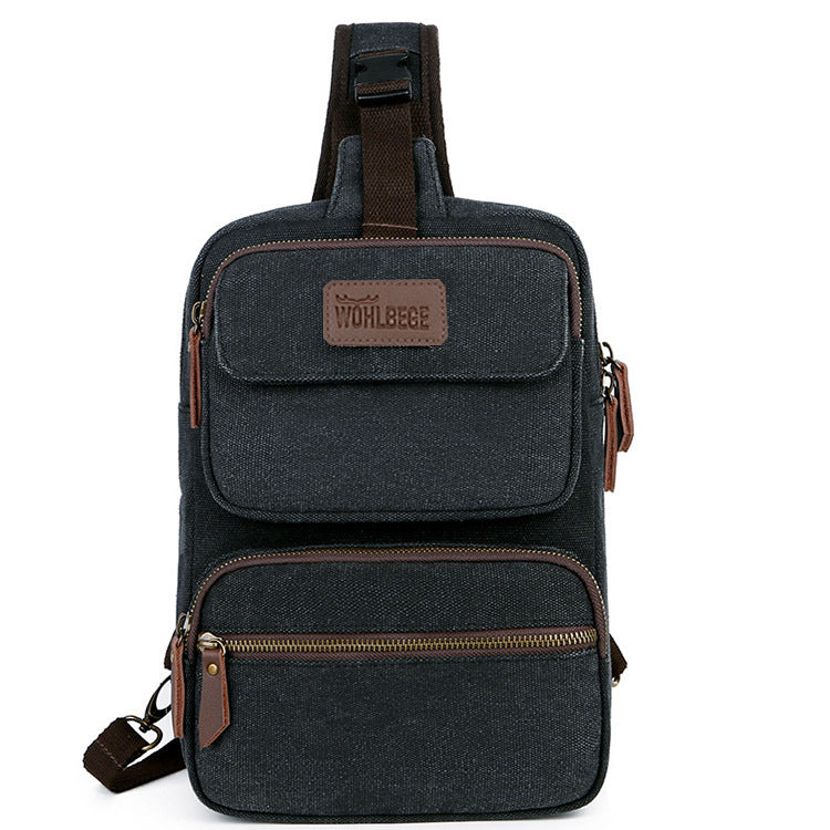 Brusttasche & kleiner Rucksack für Herren – Bild 7 | LuxeStyle