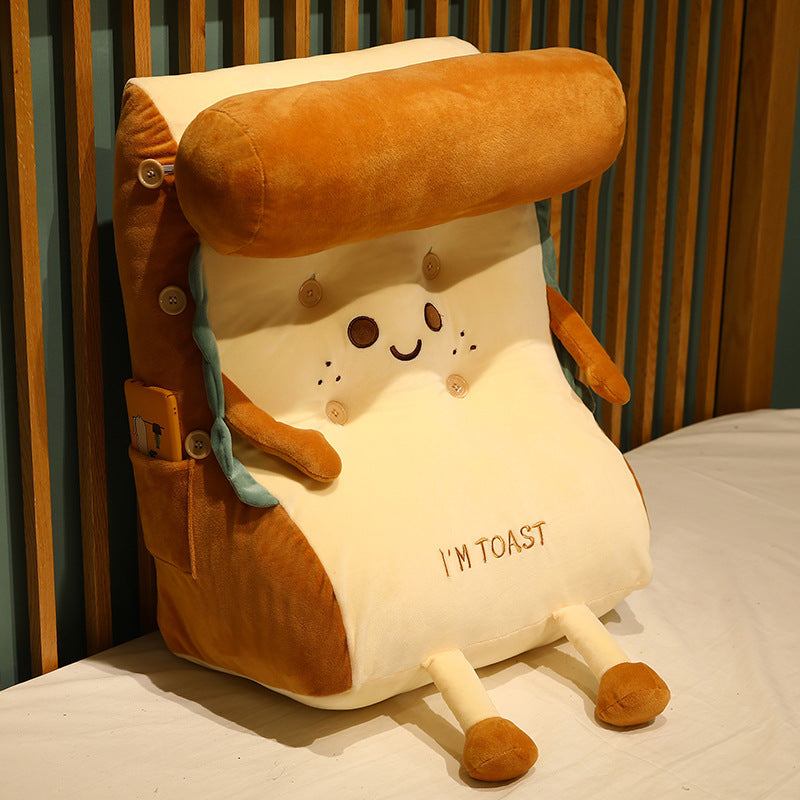 Toastbrot Kissen mit Kopfstütze – Bild 4 | LuxeStyle