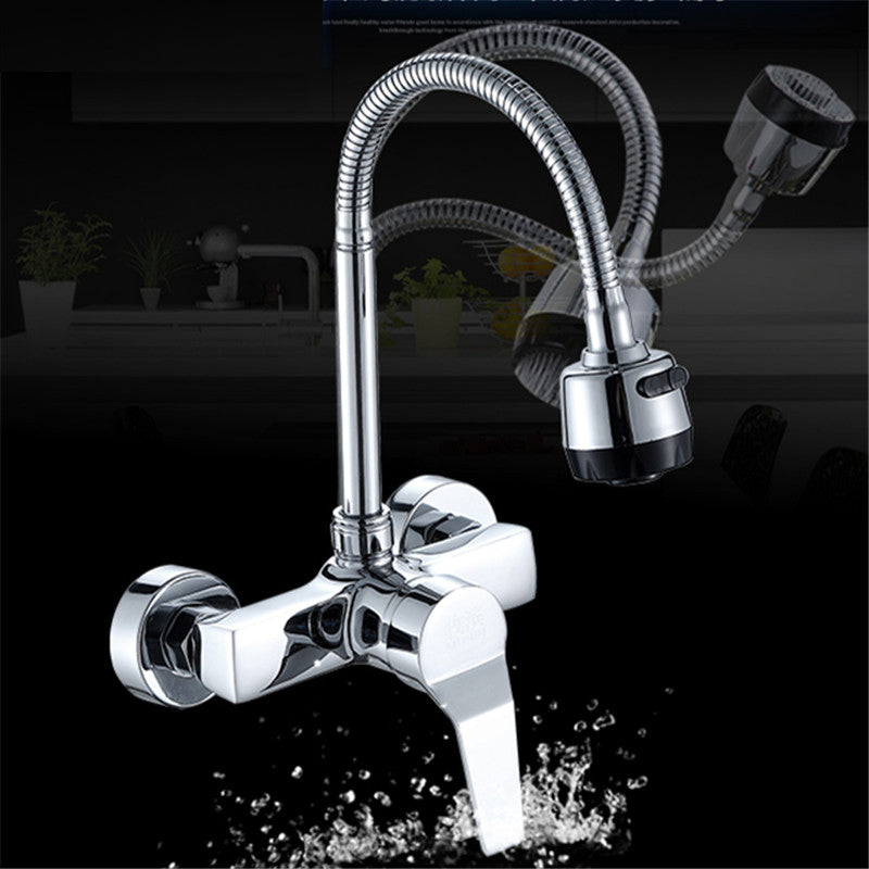 Wandarmatur für Küche (Warm- und Kaltwasser) – Bild 2 | LuxeStyle