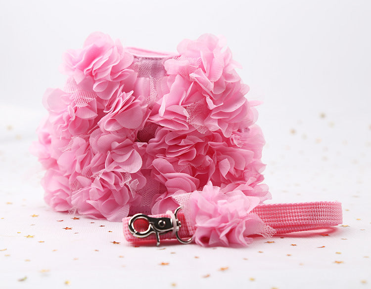 Hundeleine mit 3D-Blumen – Bild 2 | LuxeStyle