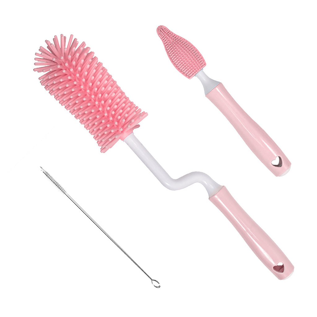 Babyflaschen-Reinigungsset aus Silikon