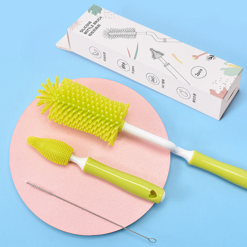 Babyflaschen-Reinigungsset aus Silikon