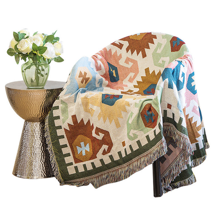 Retro Strickdecke für Sofa – Bild 5 | LuxeStyle