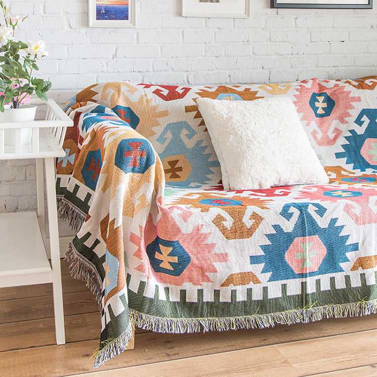 Retro Strickdecke für Sofa – Bild 3 | LuxeStyle