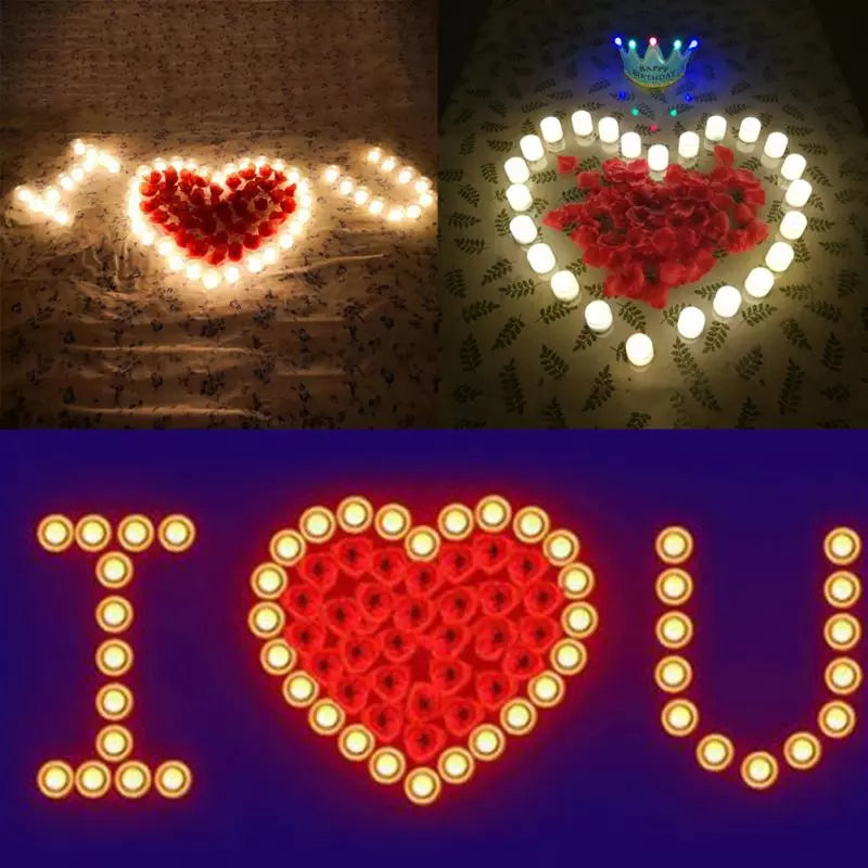 LED Teelichter Flackernd (Batteriebetrieben) – Bild 6 | LuxeStyle