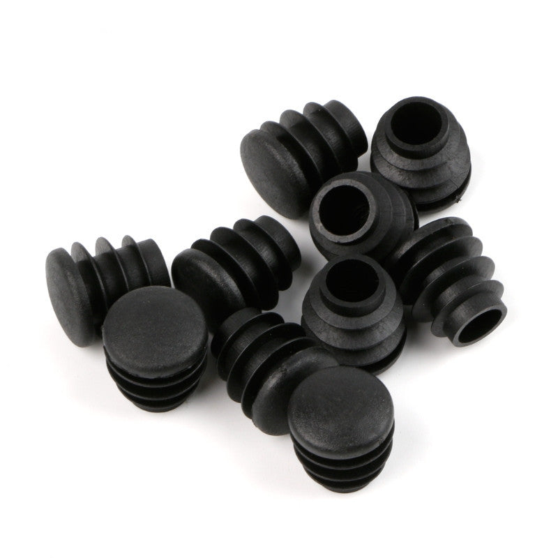 Schwarze Endkappen für Möbel – 10 Stück pro Grösse – Bild 4 | LuxeStyle
