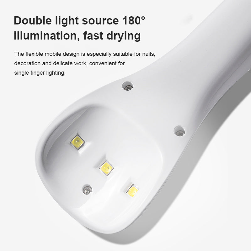 Tragbare 5W UV/LED Nagellampe mit USB – Ansicht 4
