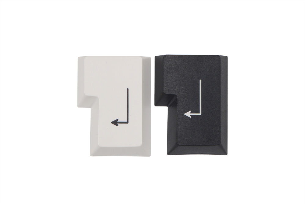 Japanische minimalistische Tastenkappe (Schwarz/Weiss)