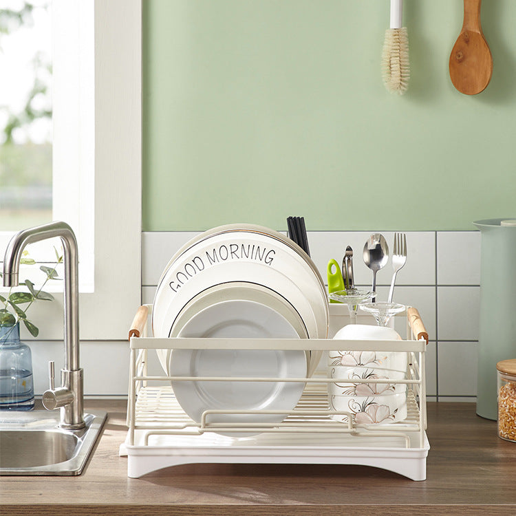 Abtropfgestell Edelstahl Buche – Bild 5 | LuxeStyle