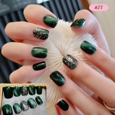 Opal-Look Press-on Nägel, lang (24 Stk.) – Bild 4 | LuxeStyle