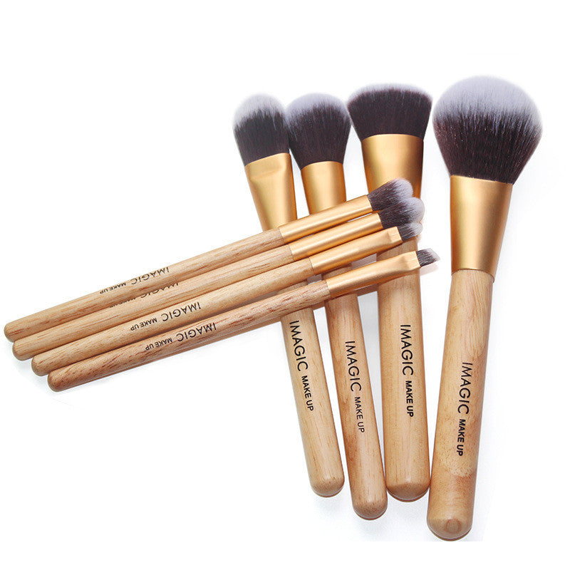 Set aus 8 Make-up-Pinsel – Foundation, Blush, Lidschatten – Bild 2 | LuxeStyle