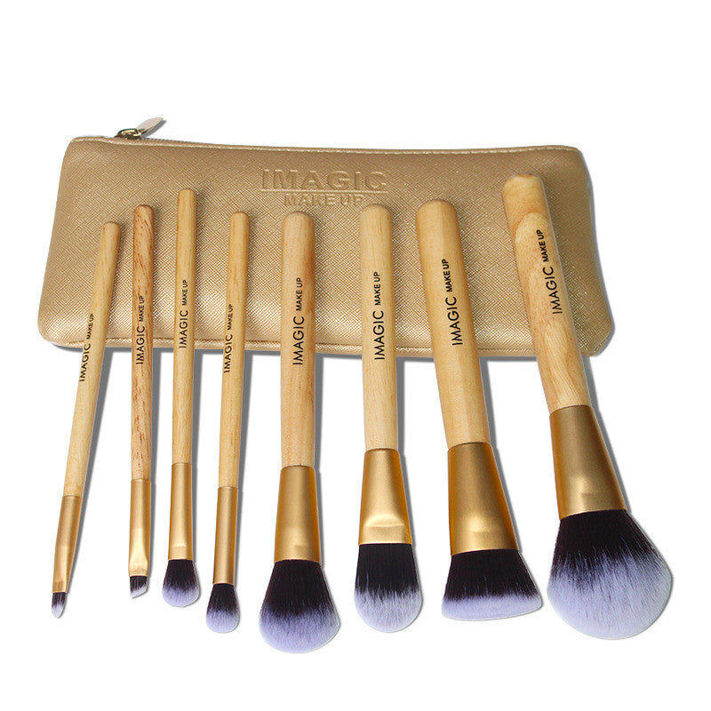 Set aus 8 Make-up-Pinsel – Foundation, Blush, Lidschatten | LuxeStyle