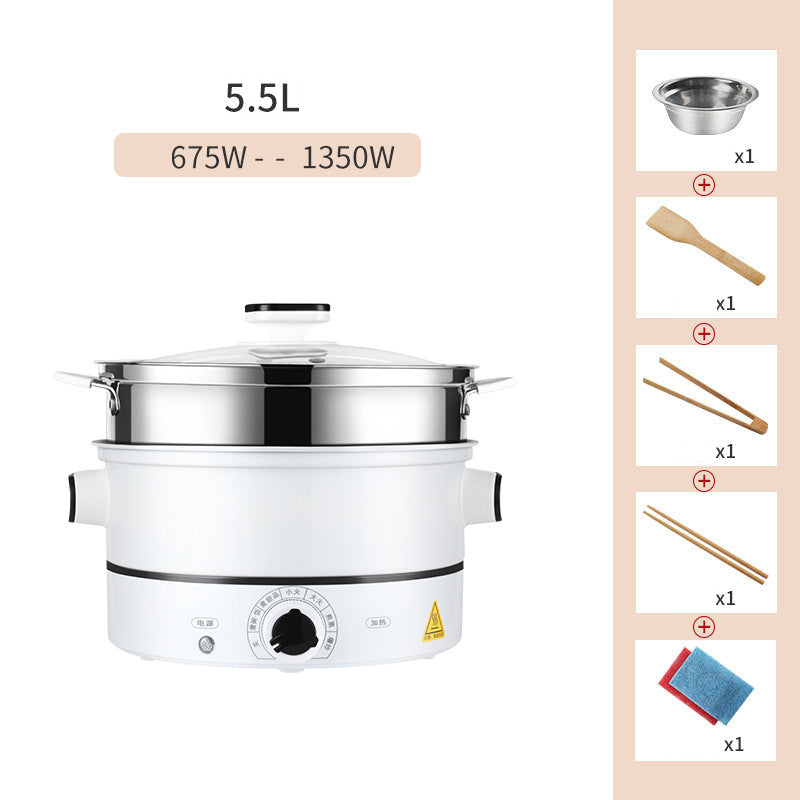 Multifunktionaler Mini-Elektrokochtopf – Bild 3 | LuxeStyle