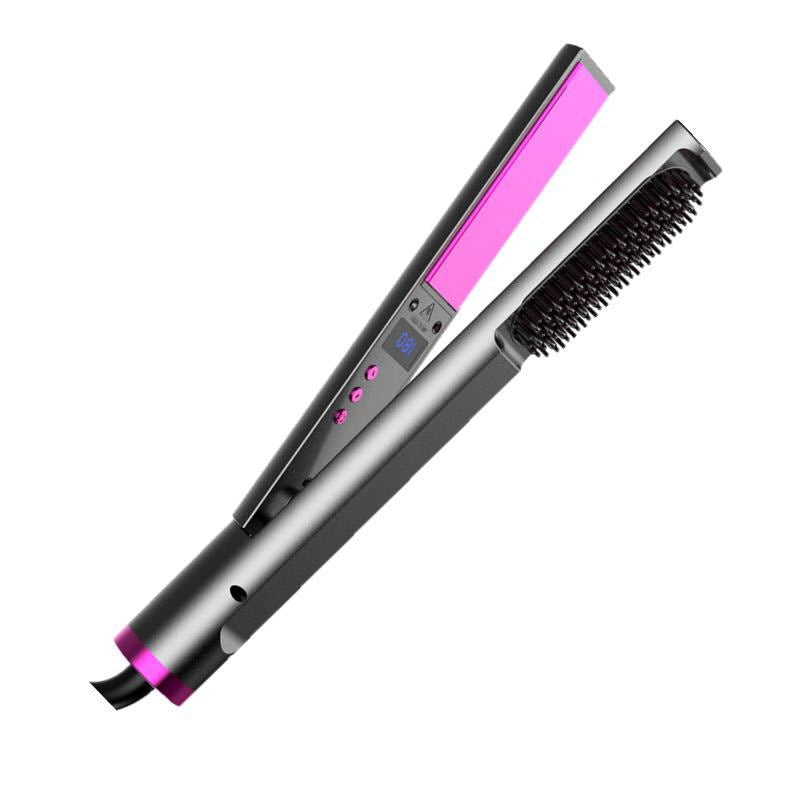 Haarglätter mit integriertem Kamm