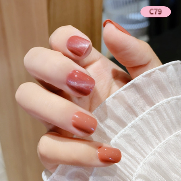 Opal-Look Press-on Nägel, lang (24 Stk.) – Bild 3 | LuxeStyle