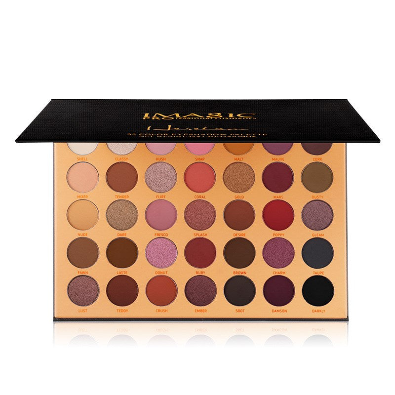 Multicolor Matte Lidschatten-Palette – Bild 2 | LuxeStyle