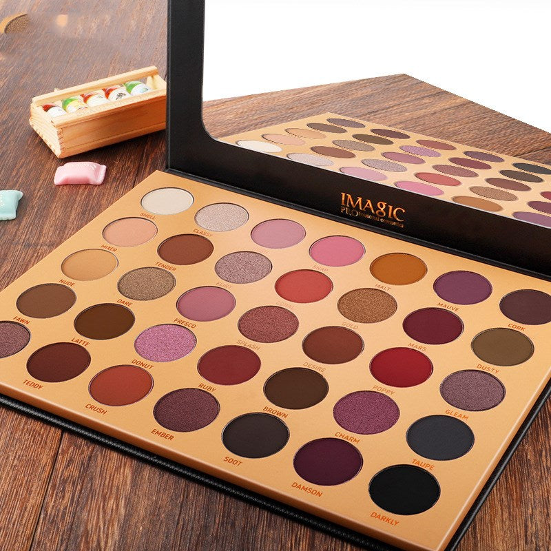 Multicolor Matte Lidschatten-Palette – Bild 3 | LuxeStyle