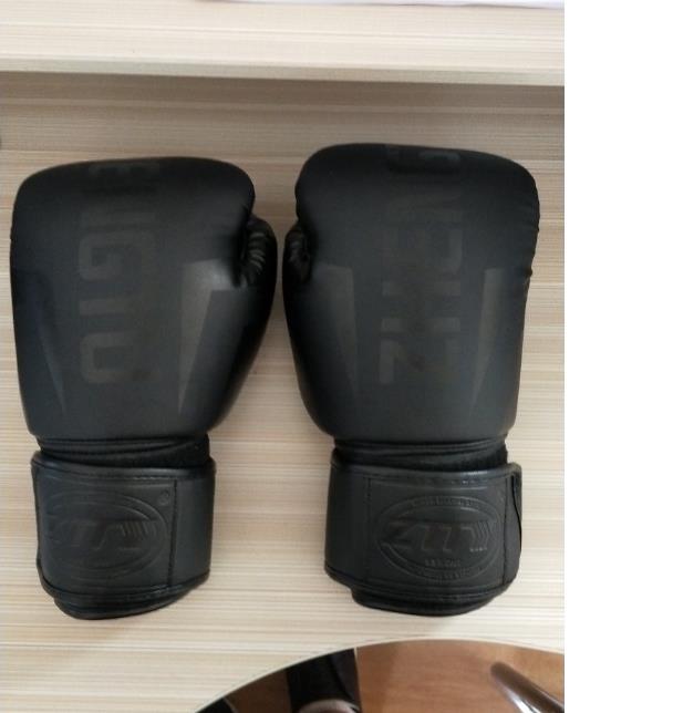 Taekwondo-Boxhandschuhe, 8-12 oz, schwarz | LuxeStyle