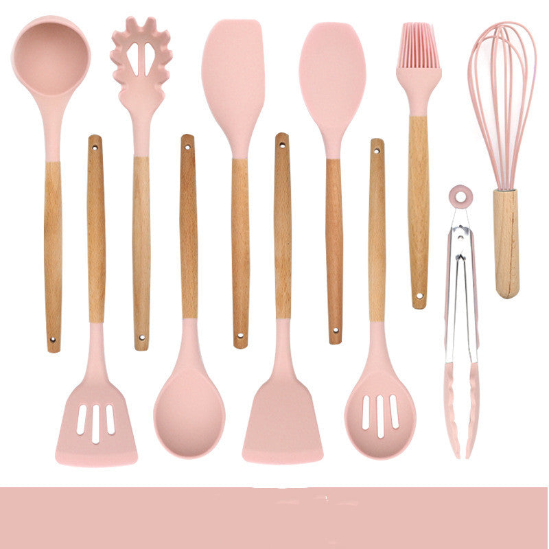 Silicone Kochspatel mit Holzgriff – Bild 5 | LuxeStyle