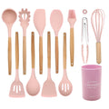 Silicone Kochspatel mit Holzgriff | LuxeStyle