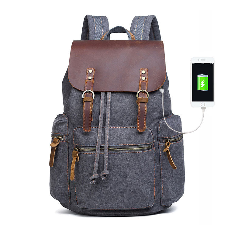 Canvas Rucksack – Bild 4 | LuxeStyle