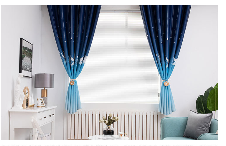 Moderner Vorhang mit Druckmuster – Bild 3 | LuxeStyle