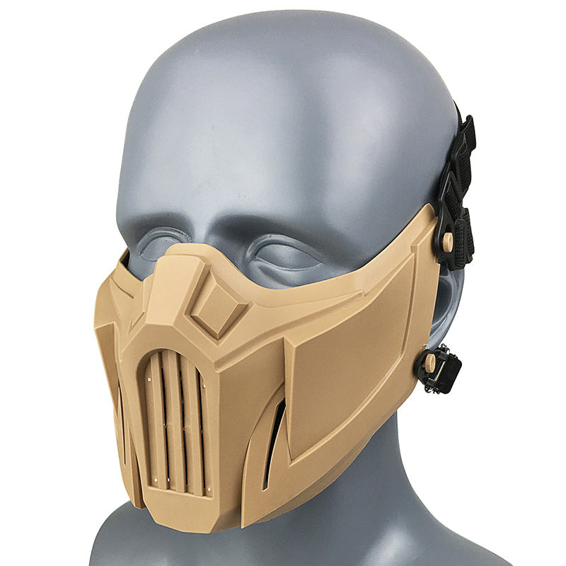 Mehrfarbige Outdoor-Halbgesichtsmaske
