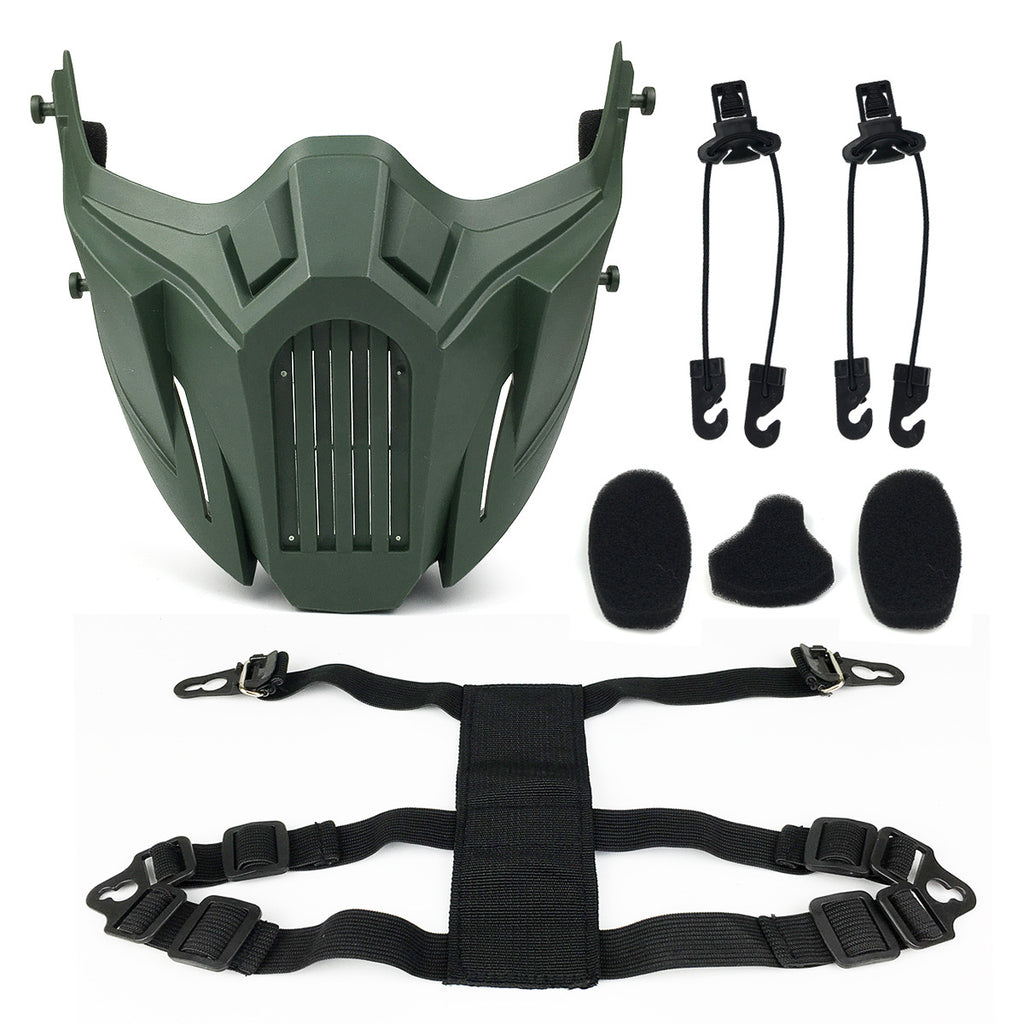 Mehrfarbige Outdoor-Halbgesichtsmaske