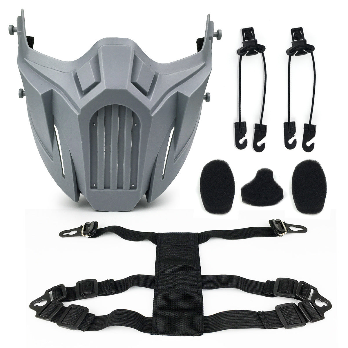 Mehrfarbige Outdoor-Halbgesichtsmaske