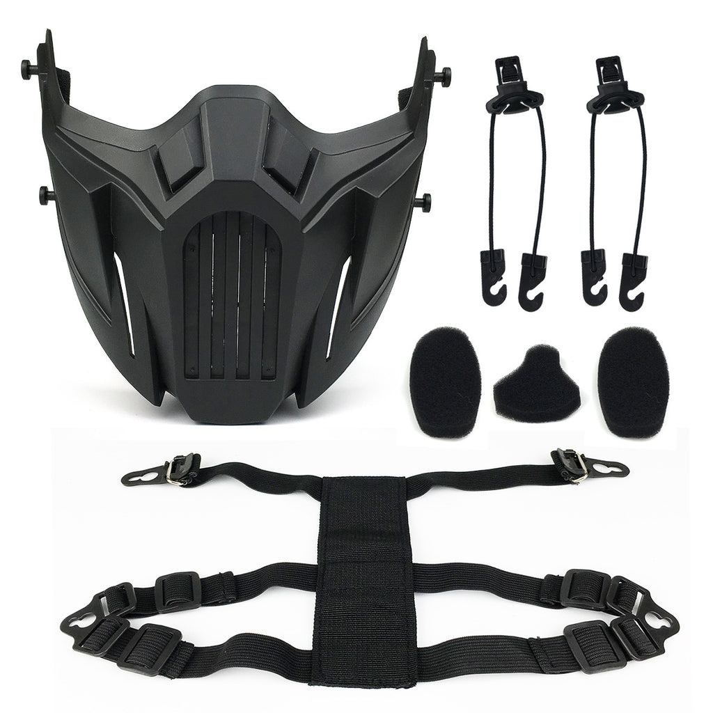Mehrfarbige Outdoor-Halbgesichtsmaske
