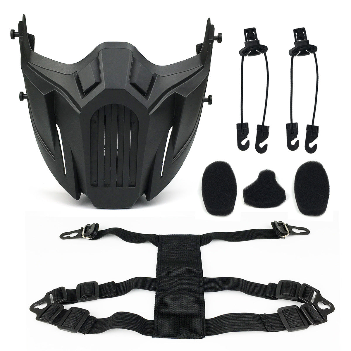 Mehrfarbige Outdoor-Halbgesichtsmaske