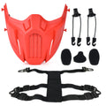 Mehrfarbige Outdoor-Halbgesichtsmaske
