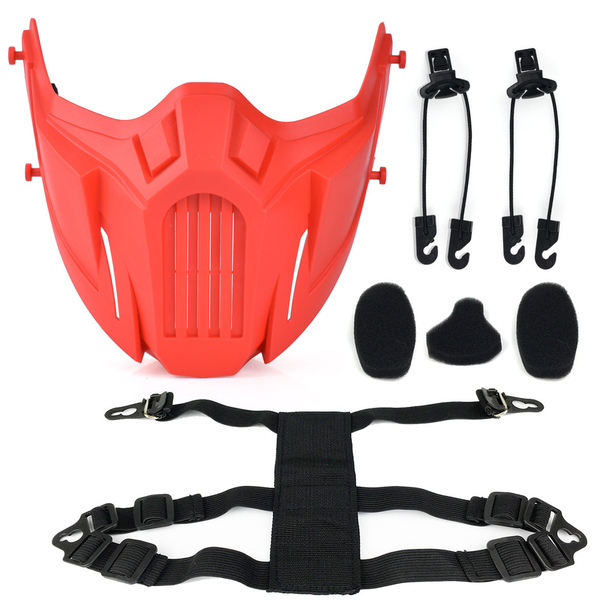 Mehrfarbige Outdoor-Halbgesichtsmaske