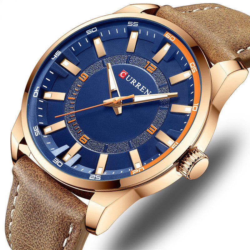 Herren Business-Uhr mit grossem Zifferblatt – Bild 2 | LuxeStyle