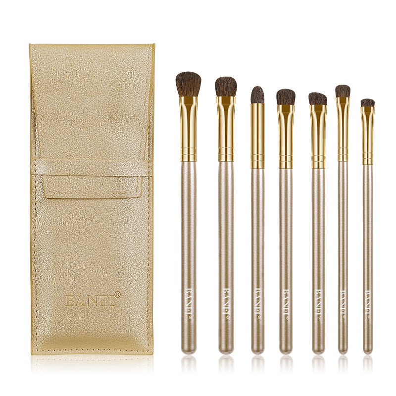 7-teiliges Lidschattenpinsel-Set Super Soft
