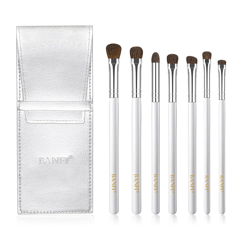 7-teiliges Lidschattenpinsel-Set Super Soft