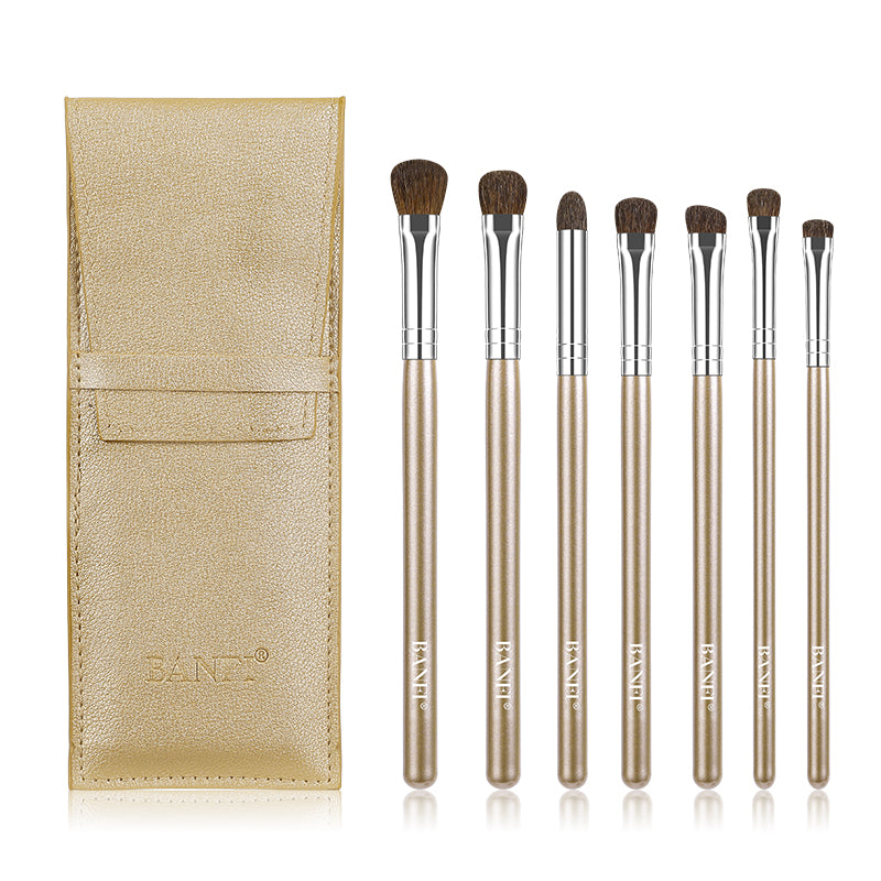 7-teiliges Lidschattenpinsel-Set Super Soft
