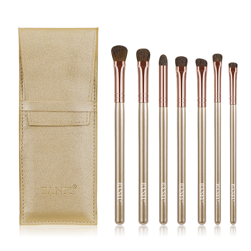 7-teiliges Lidschattenpinsel-Set Super Soft