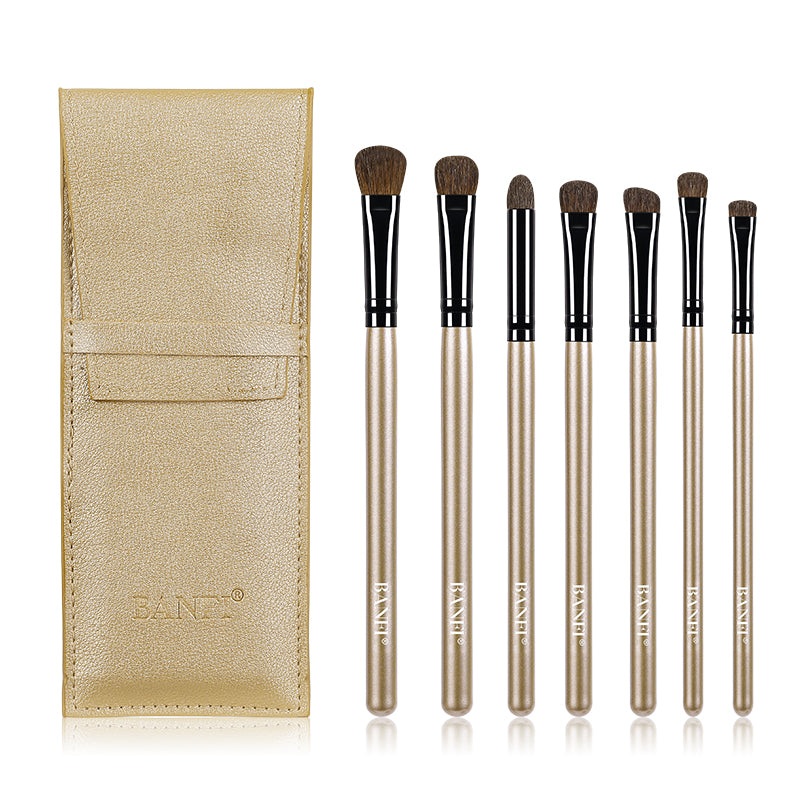 7-teiliges Lidschattenpinsel-Set Super Soft