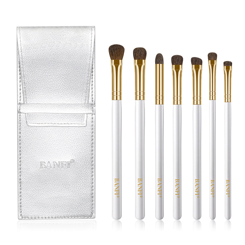 7-teiliges Lidschattenpinsel-Set Super Soft