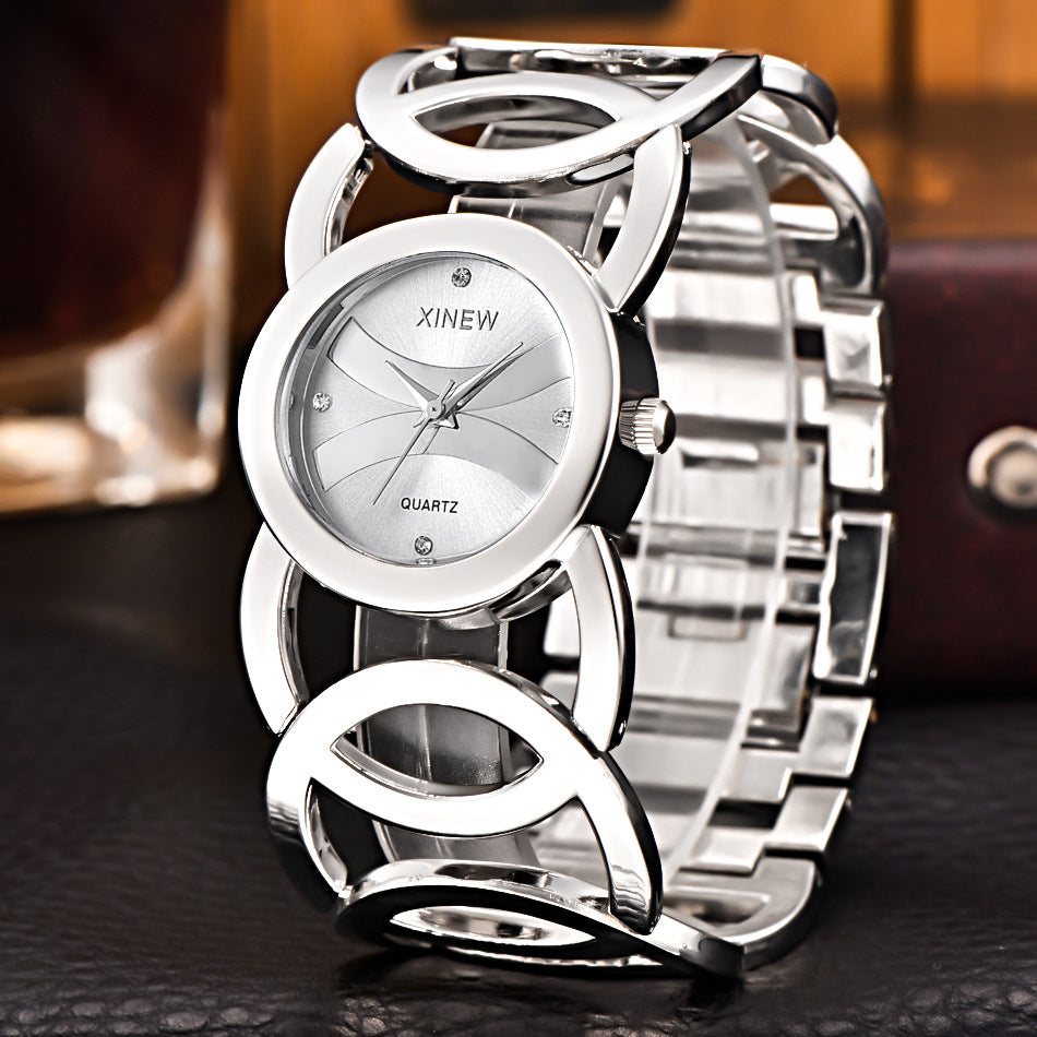Damen-Armbanduhr mit Stahlband – Bild 6 | LuxeStyle