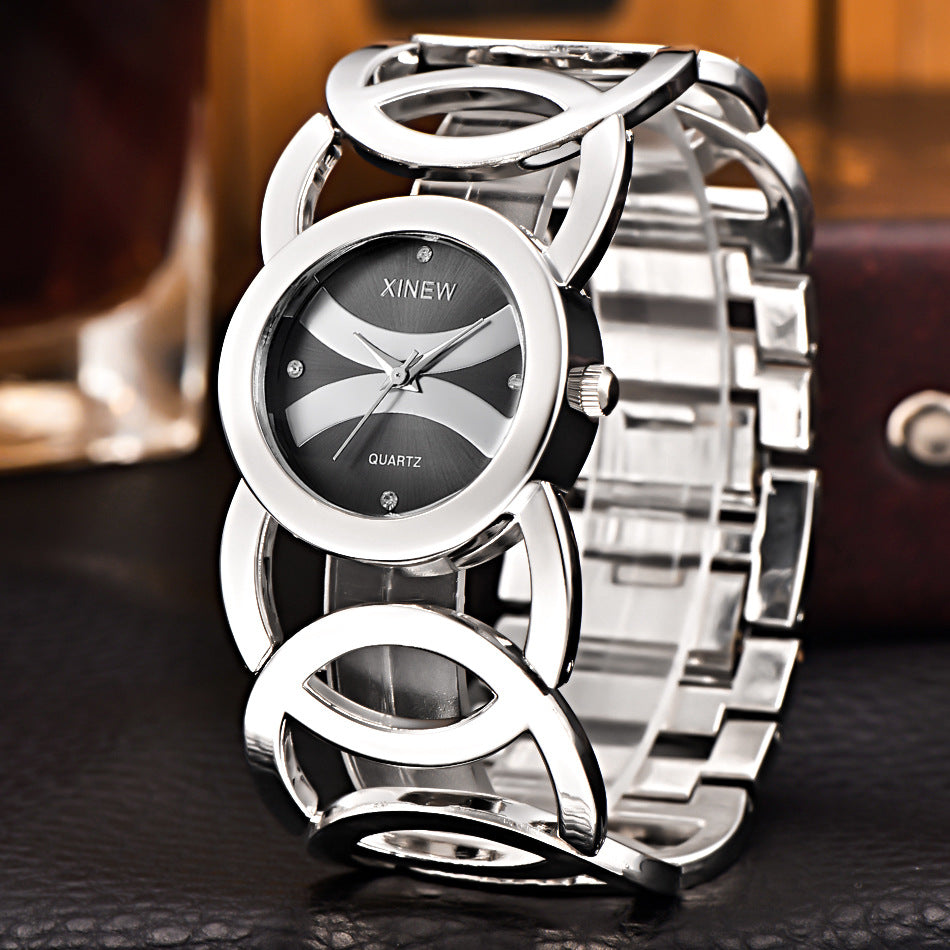 Damen-Armbanduhr mit Stahlband – Bild 7 | LuxeStyle